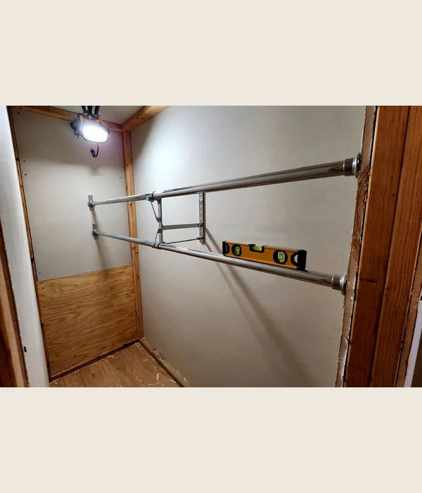 How to Organize a Closet in 8 Steps (and Keep It That Way) 9 Step 7: Install and Place Everything – how to organize a closet