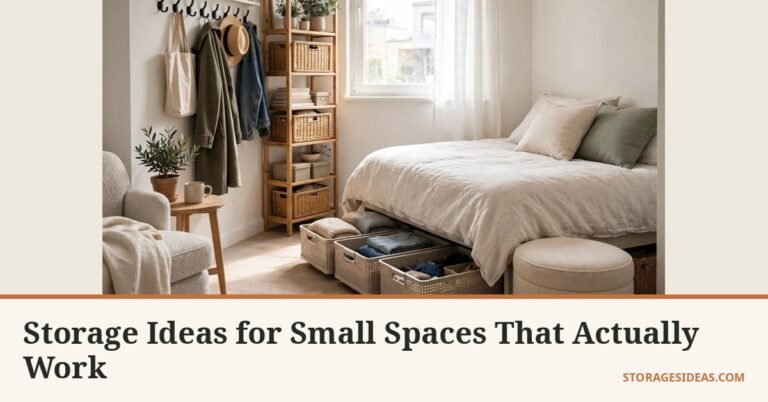 40 Storage Ideas for Small Spaces That Actually Work 6 40 Storage Ideas for Small Spaces That Actually Work