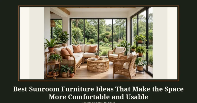 12 Best Sunroom Furniture Ideas That Make the Space More Comfortable and Usable 6 12 Best Sunroom Furniture Ideas That Make the Space More Comfortable and Usable