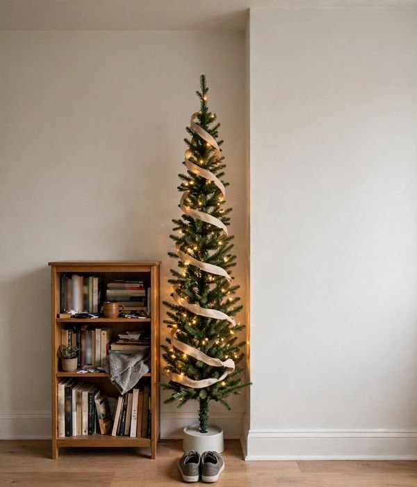 The 4-Foot Slim/Pencil Floor Tree – small christmas tree ideas