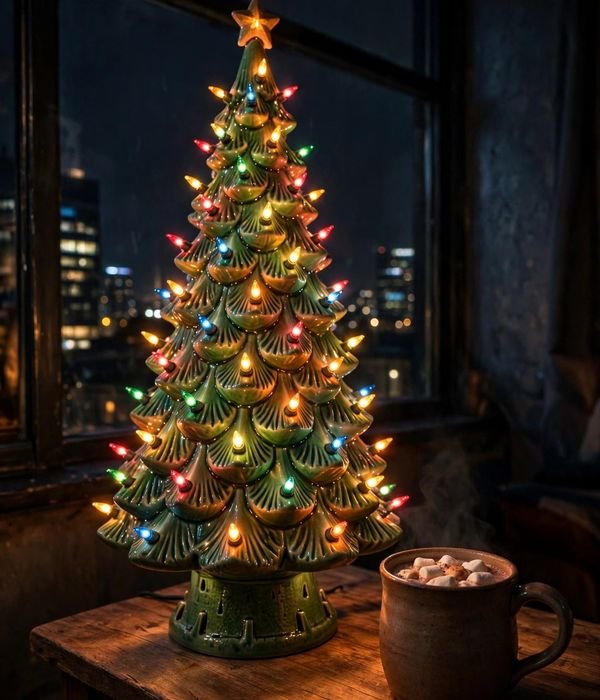 The Ceramic Light-Up Tree