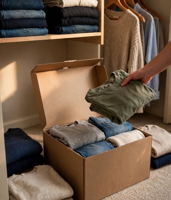 50 Home Organization Ideas for Every Room 19 The Donate Box – home organization ideas
