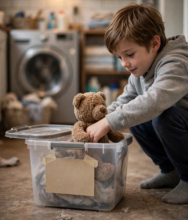 30 Toy Storage Ideas for Bedrooms, Playrooms and Living Rooms 8 The Donation Box That Never Leaves – toy storage ideas