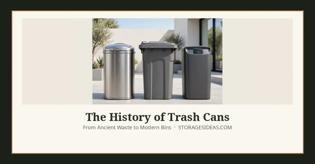The History of Trash Cans: From Ancient Waste to Modern Bins