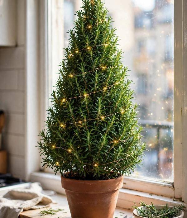 The Rosemary Tree – small christmas tree ideas