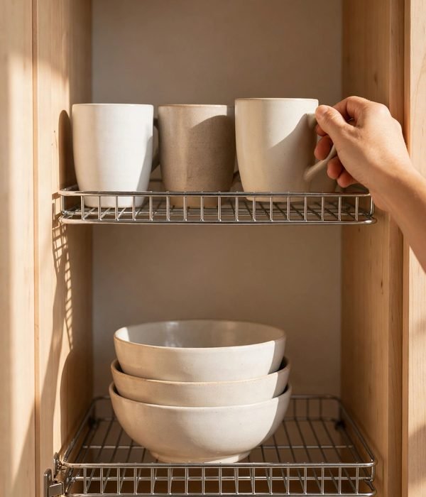 15 Practical Gifts for New Homeowners (Storage Edition) 10 Tiered Shelf Risers – gifts for new homeowners