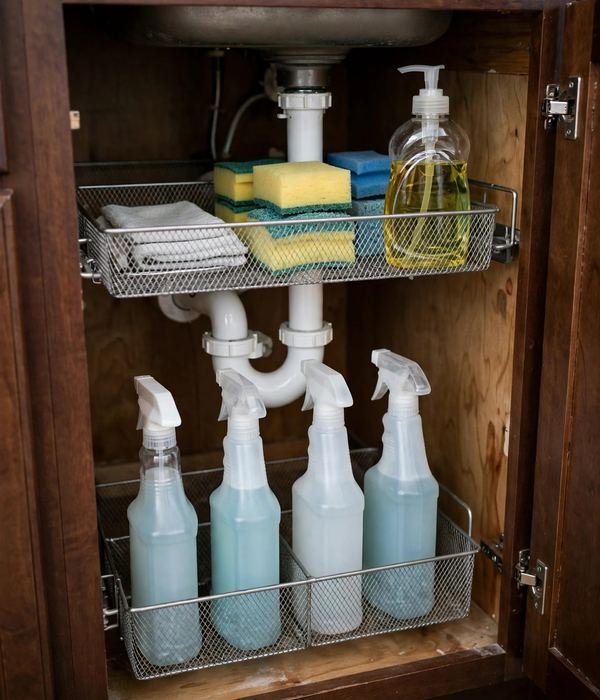 12 Kitchen Organization Gifts for Home Cooks 13 Under-Sink Two-Tier Organizer – kitchen organization gifts