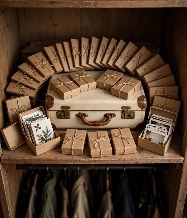 10 Advent Calendar Ideas That Double as Storage 8 vintage suitcase advent calendar