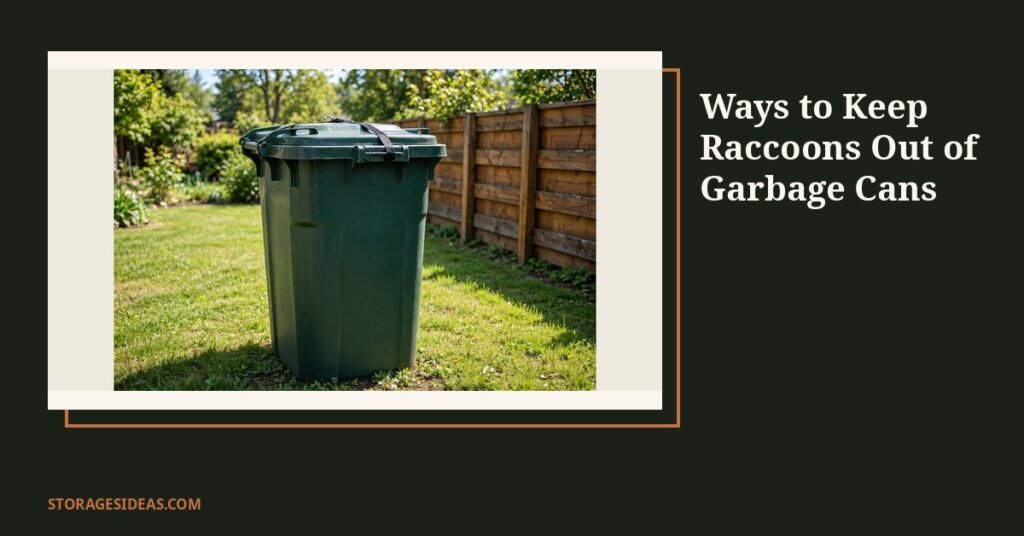 Ways to Keep Raccoons Out of Garbage Cans