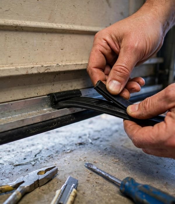 Weatherstrip the Door – winterize garage